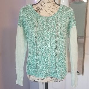American Eagle cable knit sweater